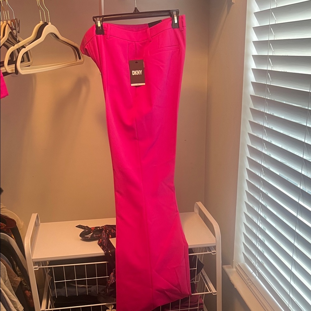DKNY Fuchsia Pants